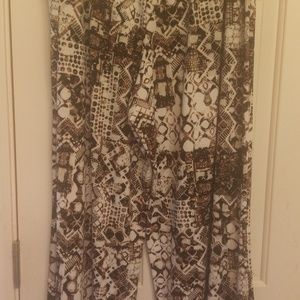 Zac and Rachel palazzo pants